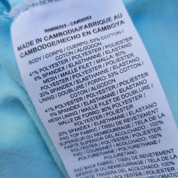 Nike Dri Fit Striped Athletic Tank M - Picture 8 of 8